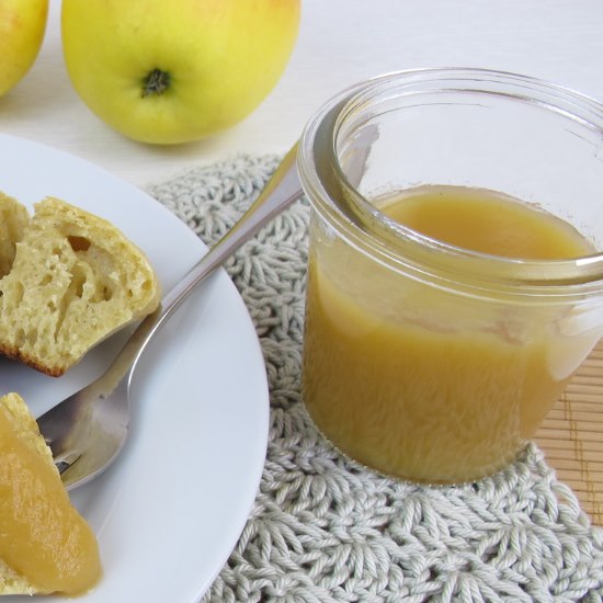 Apfelmus im WECK-Glas