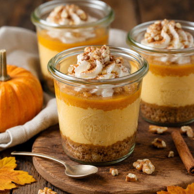 Kürbisdessert Rezepte mit Weck und Twist-Off Gläsern 1