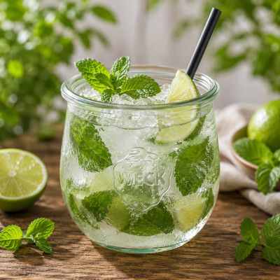 Mojito im WECKglas Rezepte mit Weck und Twist-Off Gläsern 6