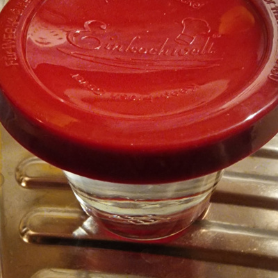 Silikondeckel nach einer Nacht noch eingedr&uuml;ckt ? Unterdruck bleibt